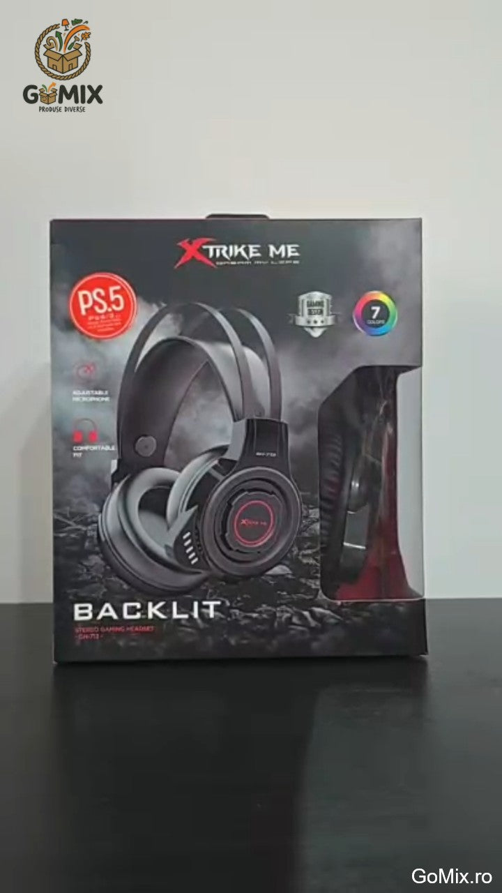 Casti gaming PS5 Xtrike Me GH-713