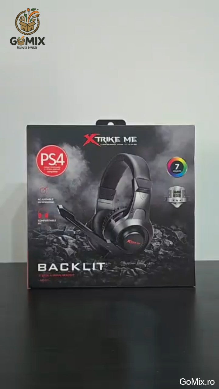 Casti gaming PS4 Xtrike Me HP-311
