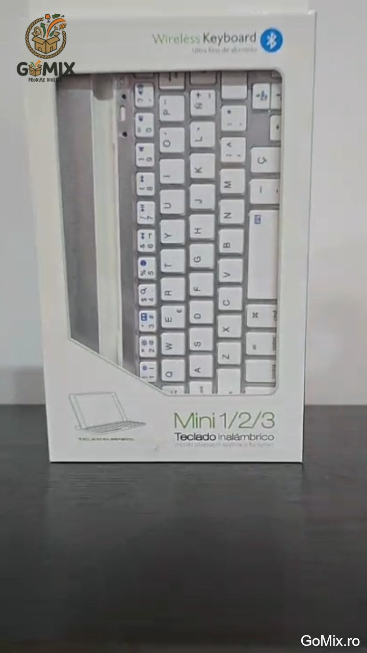 Tastatura mini bluetooth iPad mini layout ES