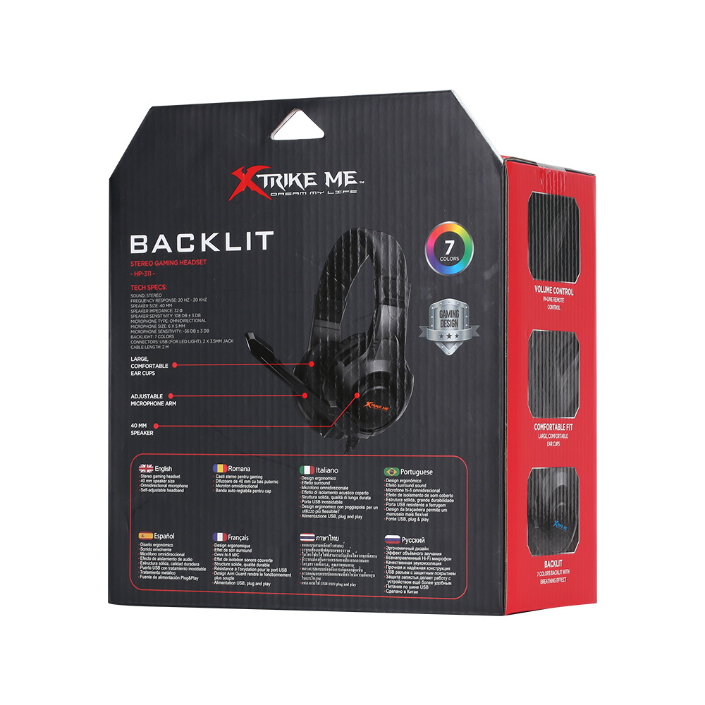 Casti gaming PS4 Xtrike Me HP-311