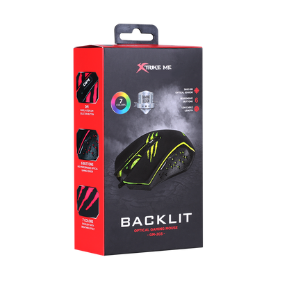 Mouse gaming Xtrike Me GM-203