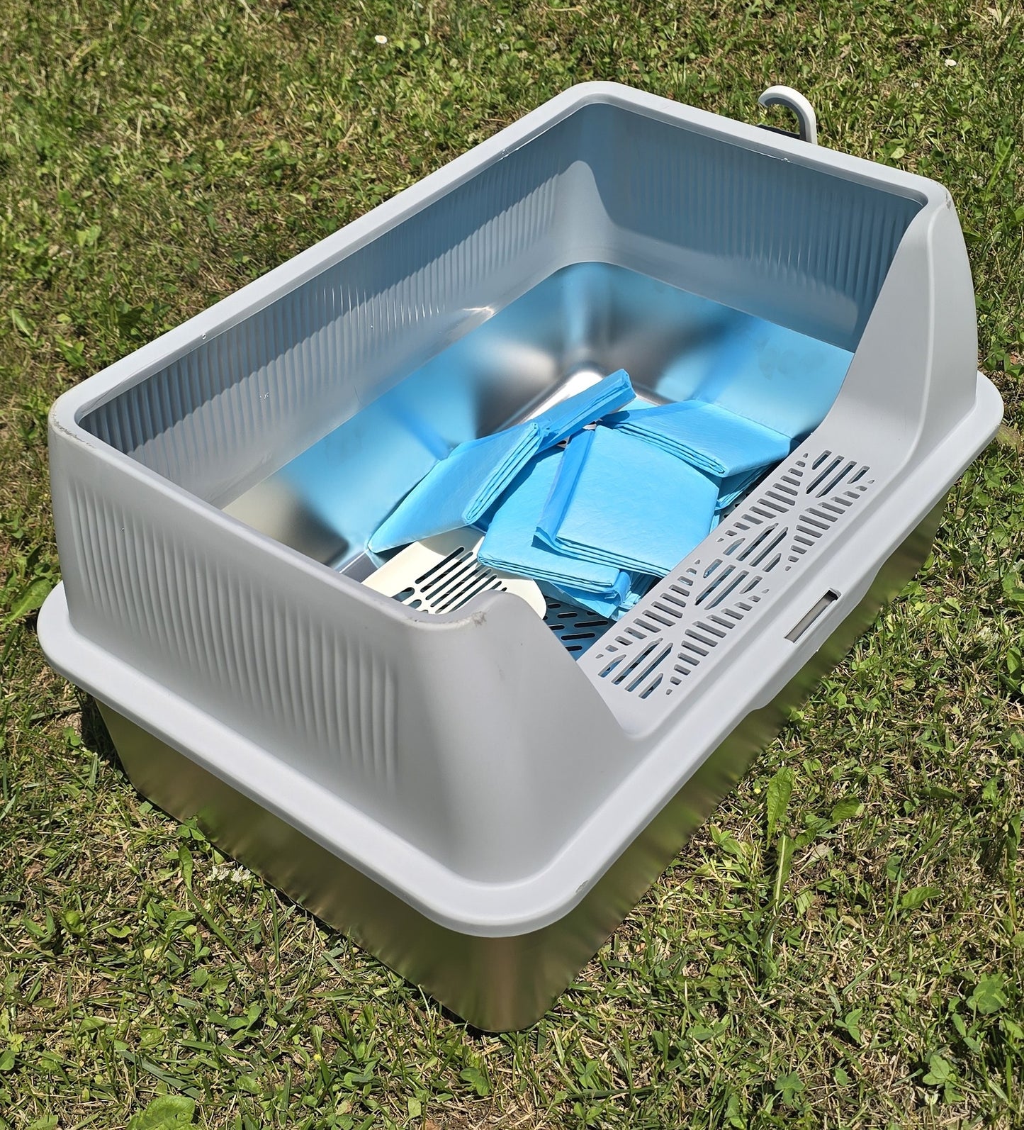 Litieră Premium din Inox pentru Pisici