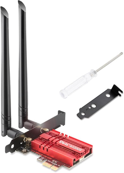 Adaptor de retea wireless si bluetooth PCI-E Ubit AX200s