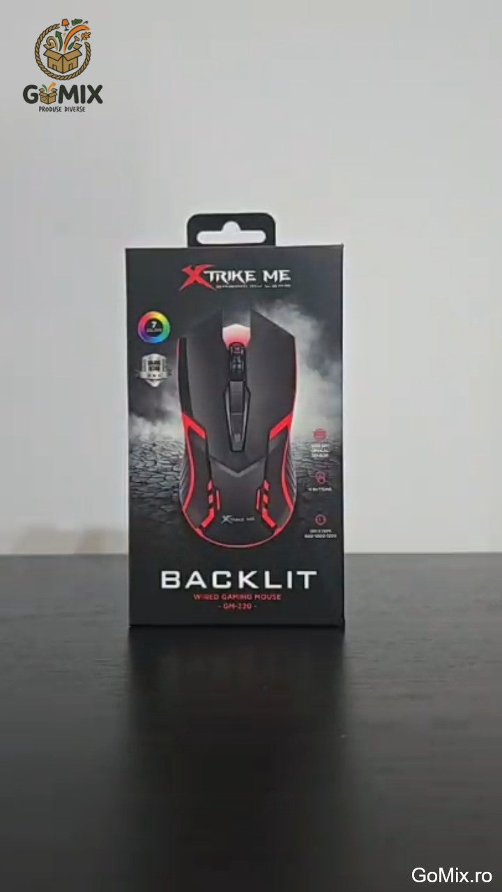 Mouse gaming Xtrike Me GM-220