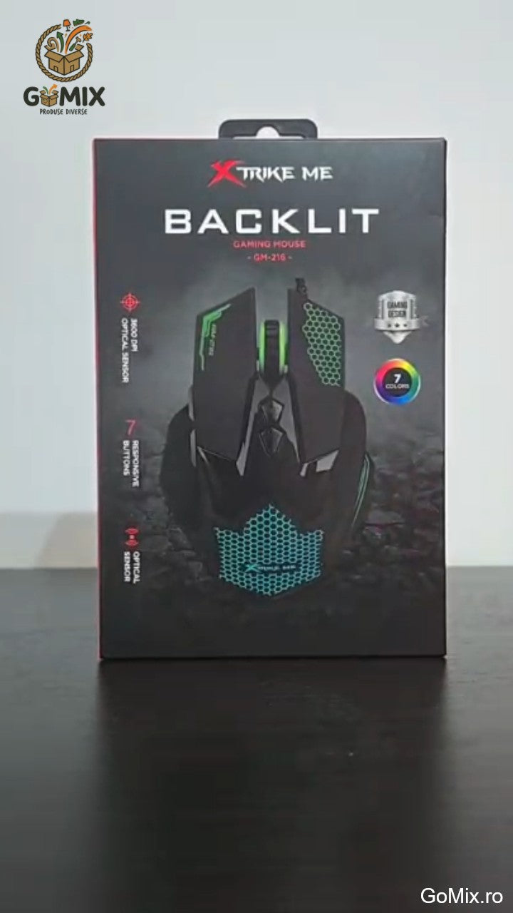 Mouse gaming Xtrike Me GM-216