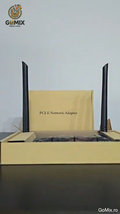 Adaptor de retea wireless si bluetooth PCI-E Ubit AX200s