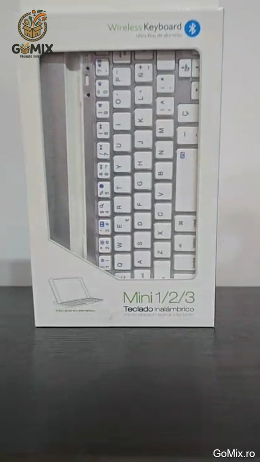Tastatura mini bluetooth iPad mini layout ES