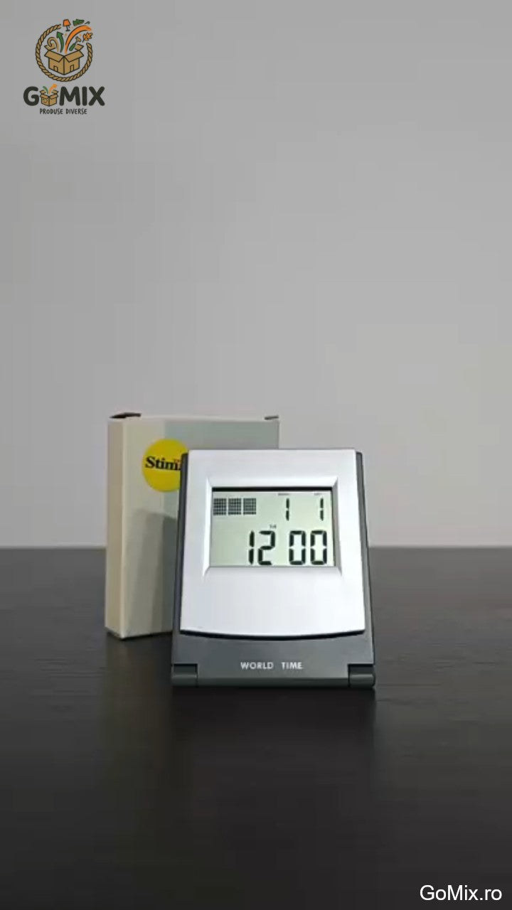Ceas digital birou calatorie Pro Stima