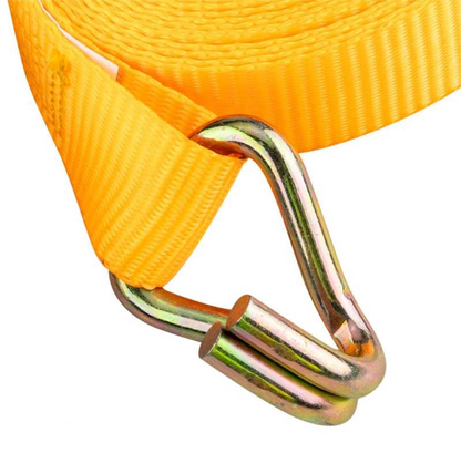 Bandă de fixare cu clichet, 25 mm x 4 metri, cu o capacitate de încărcare de 1000 kg, fabricată din poliester