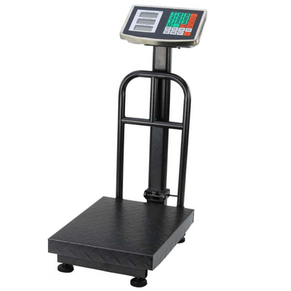Balanță electronică LCD, platformă industrială, cu precizie de până la 20g, capacitate de 200kg