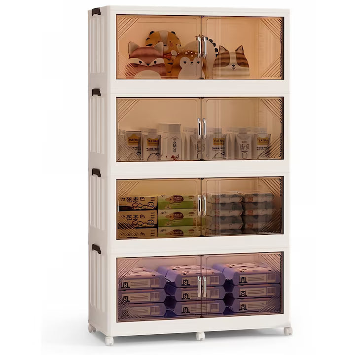 Dulap de depozitare modular si pliabil