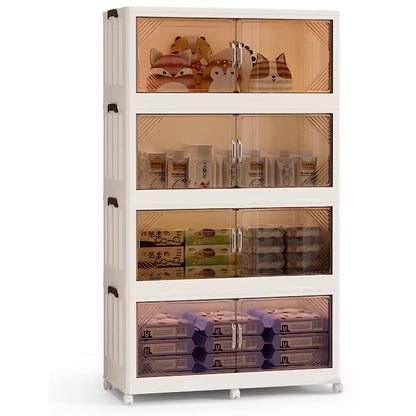 Dulap de depozitare modular si pliabil
