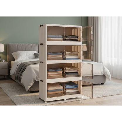 Dulap de depozitare modular si pliabil
